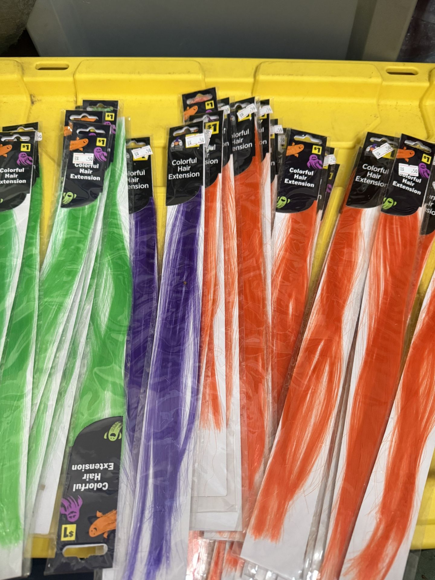 Halloween Color Hair Extensions