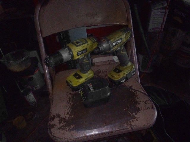 Ryobi 18 Volt Drill&Impact