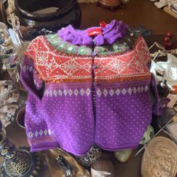 Small Child’s Girl Sweater High End Paid $220