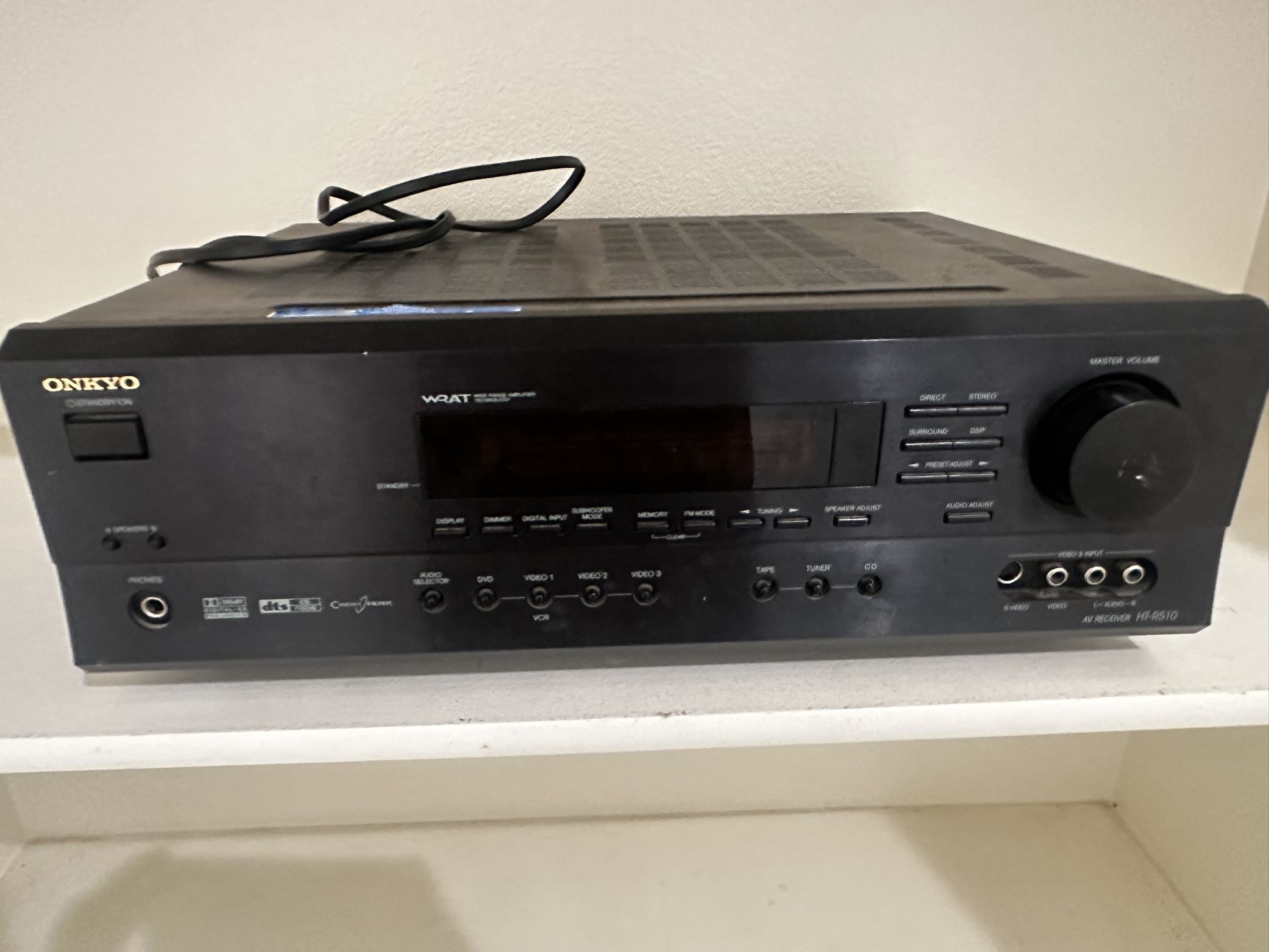 ONKYO Reciever W/ Speakers