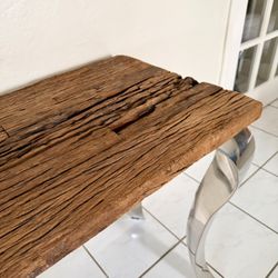 Live Edge Console Table
