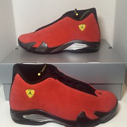 Nike Air Jordan 14 Retro Ferrari Red 2025 Men’s Size 12 IF5015-600 New With Box 