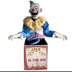Dreadful Dreams Jack In The box Animatronic Halloween Decor