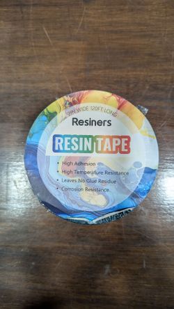 Resin tape for UV resin art projects