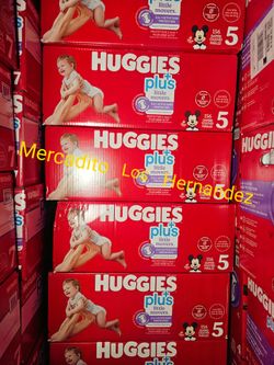 Huggies Size 5 Little Movers 156 Pañales Diapers❗️Nuevos Firm Price