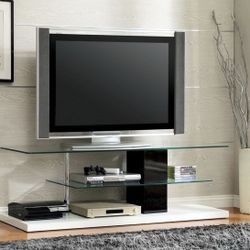 Glass Lacquer TV Console