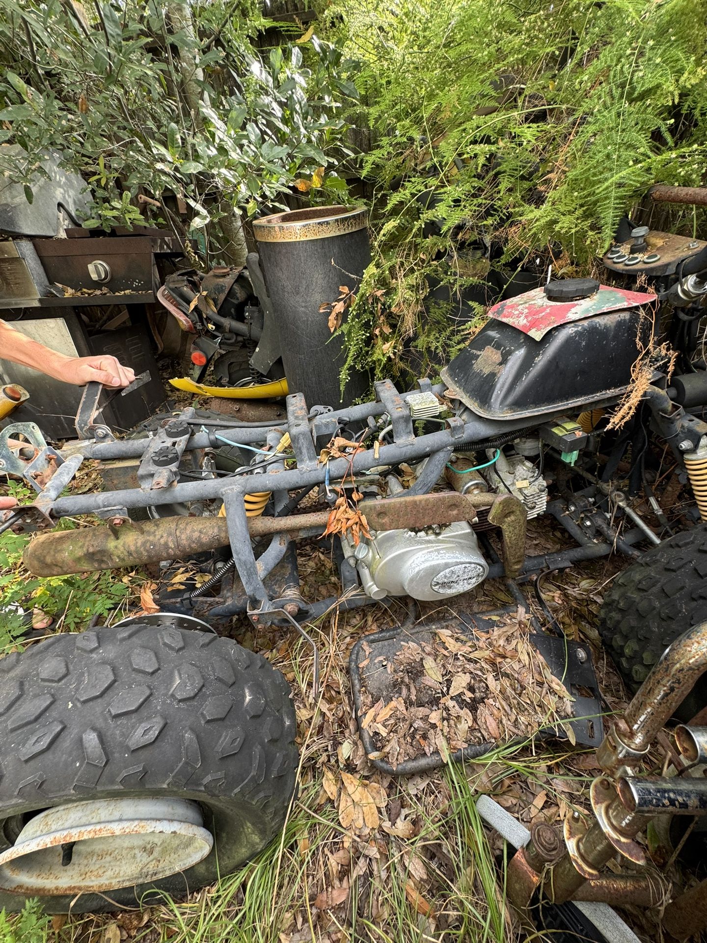 Abandoned Atv / 4Wheeler