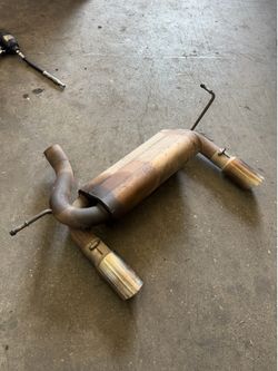 2006-2011 Jeep JK axle back exhaust