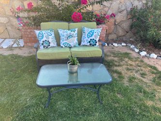Glider Patio Bench