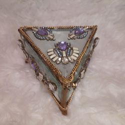 Periwinkle Andromedan Butterfly Mirrored Prism Case