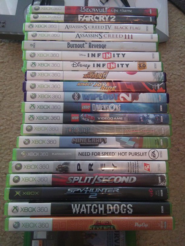18  Xbox 360 Games 