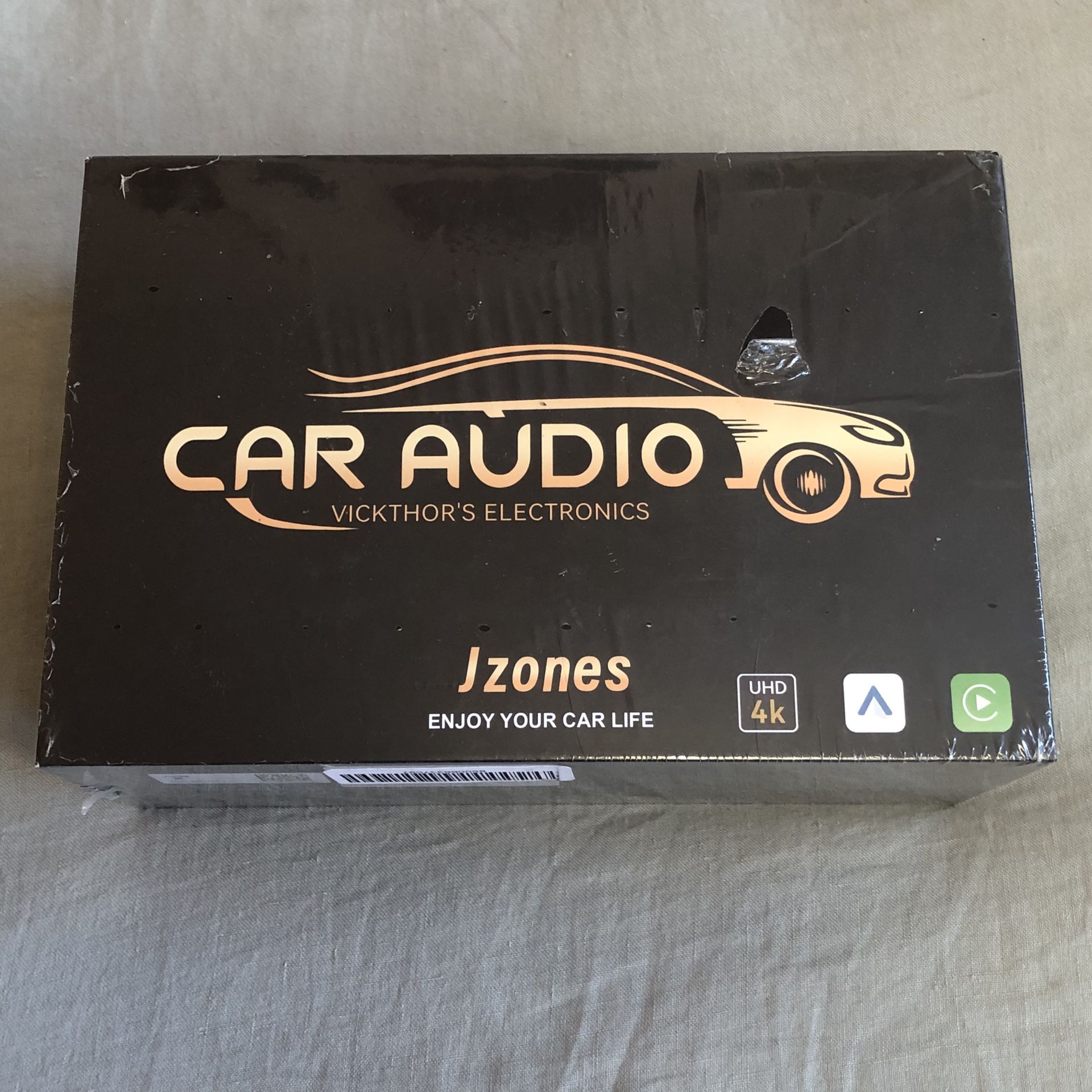 NEW*👉🏻Carplay Screen 9” Portable Wireless CarPlay & Android 4K Dash Cam (Silver Lake)