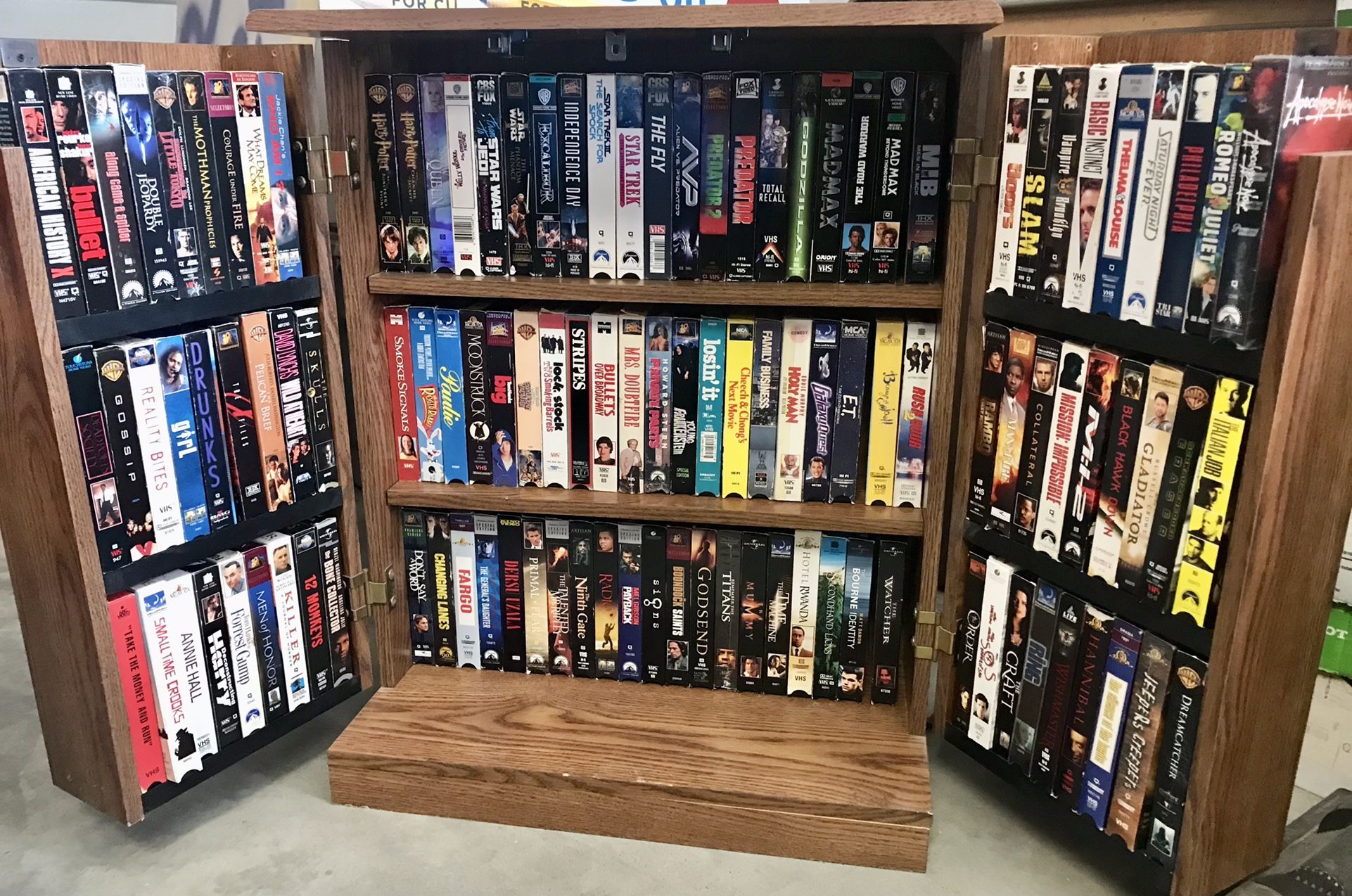 114 Vintage VHS Tapes