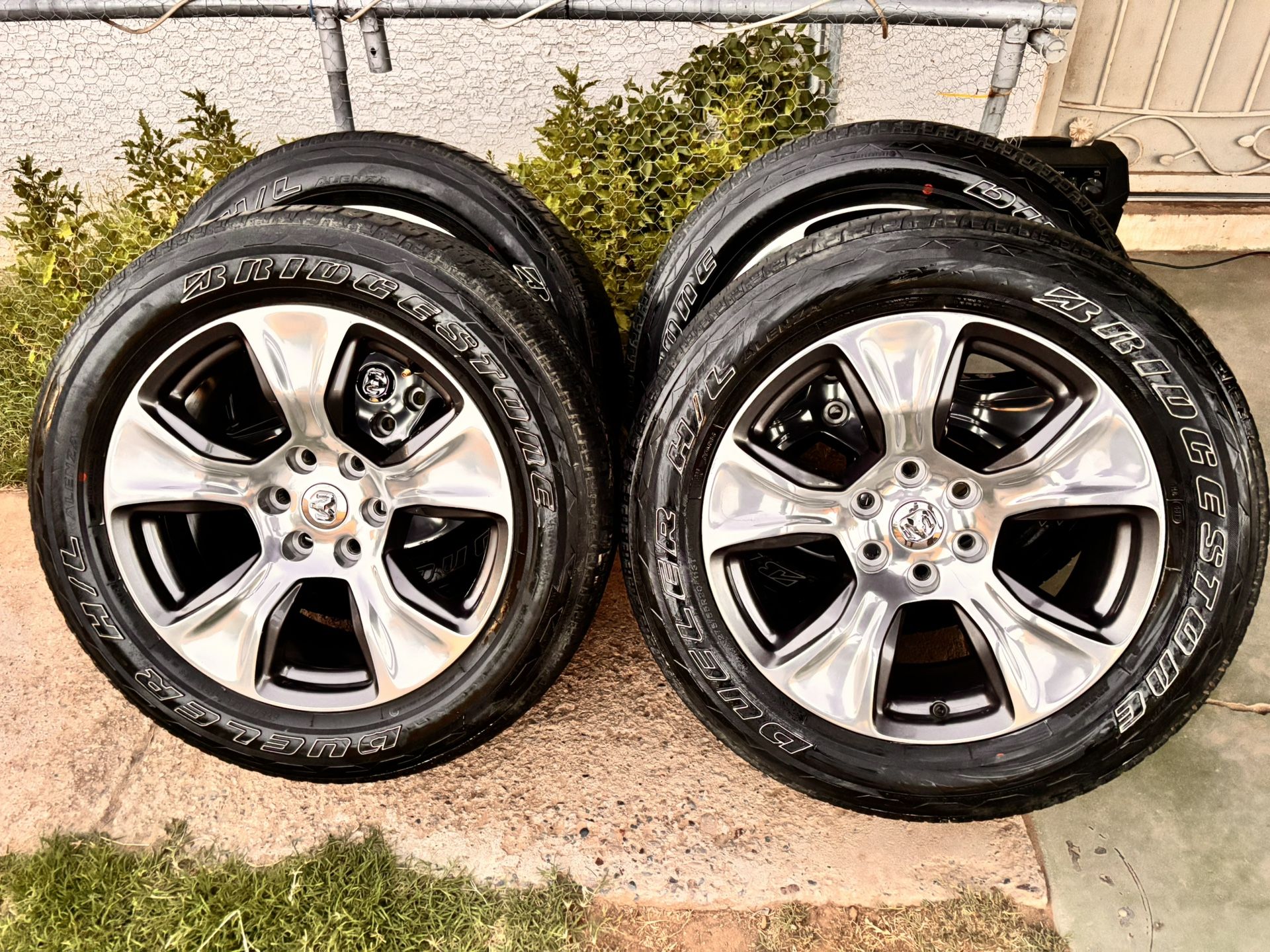20 INCH DODGE RAM WHEELS AND TIRES