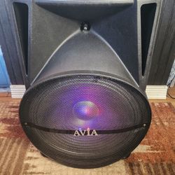 Avia portable Bluetooth speaker 15"woofer