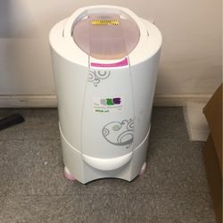 4.4Lbs Compact Countertop Washing Machine and Spinner in One 