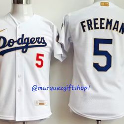 Men's Freeman Dodgers 2026 WS Jerseys (Coming Soon)