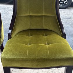 8 CUSTOM MADE DINING CHAIRS- Perfect Condition- Crazy Beautiful!