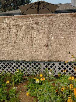 Shrug Rug Ivory Color