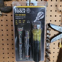 Klein Tools 32807MAG 7-in-1 Nut Driver