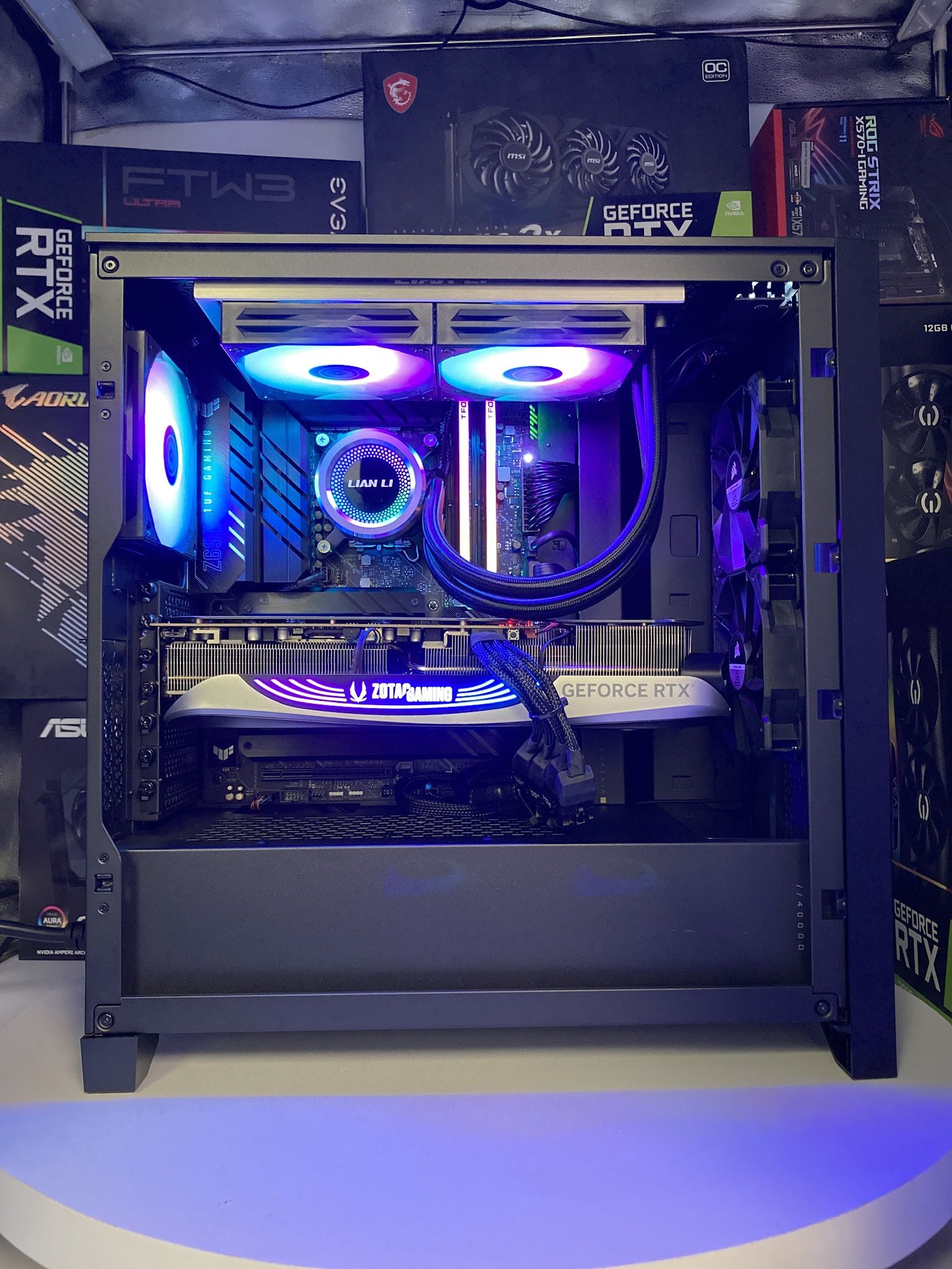 New Intel Core I7 13700K RTX 4080 Gaming Video Editing Desktop PC 32GB