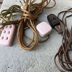 1950-60 Antique Electricord & Leviton Electrical Cords – Pre-Grounding Era