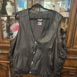 Harley Davidson Leather Vest