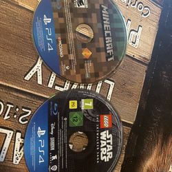 🎮 PS4 Games – Minecraft + LEGO Star Wars Bundle – $20