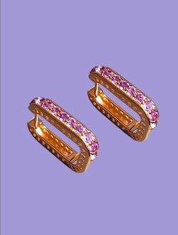 925 amethyst earrings