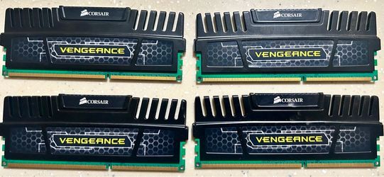 Corsair Vengeance DDR3 RAM 16GB Kit (4x4 Sticks)