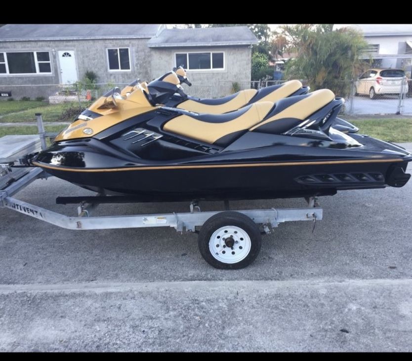 2 Seadoo Jetskis with trailer