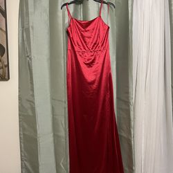 Red Evening Party Dress