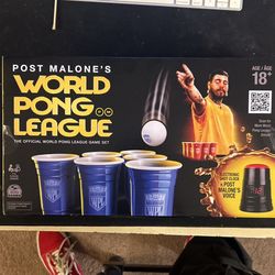 Post Malone’s World Pong League Game Set