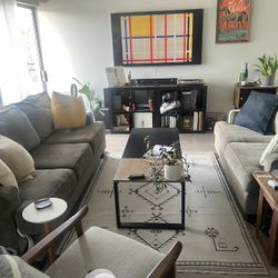 Sofa and Loveseat Combo