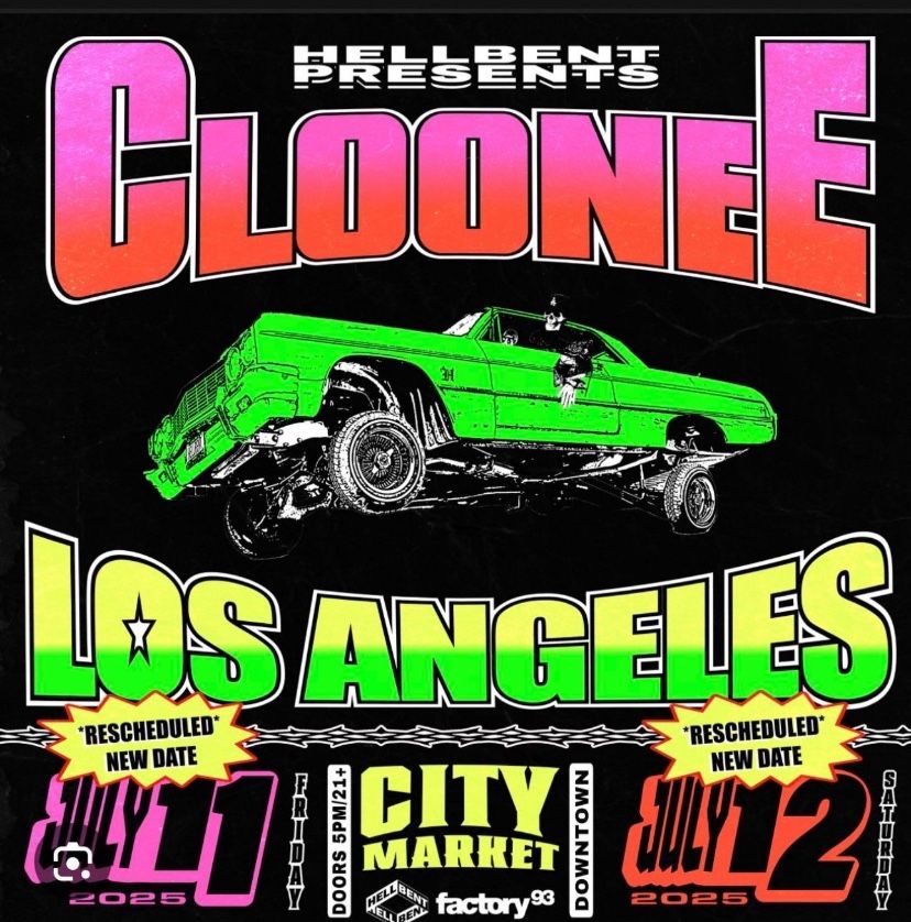 Cloonee VIP Saturday Tickets