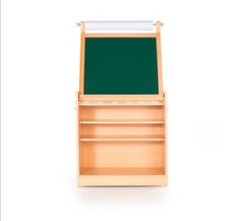 Guidecraft Kids' Desk to Easel Art Cart Kid Craft