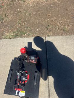 Swing-away heat press