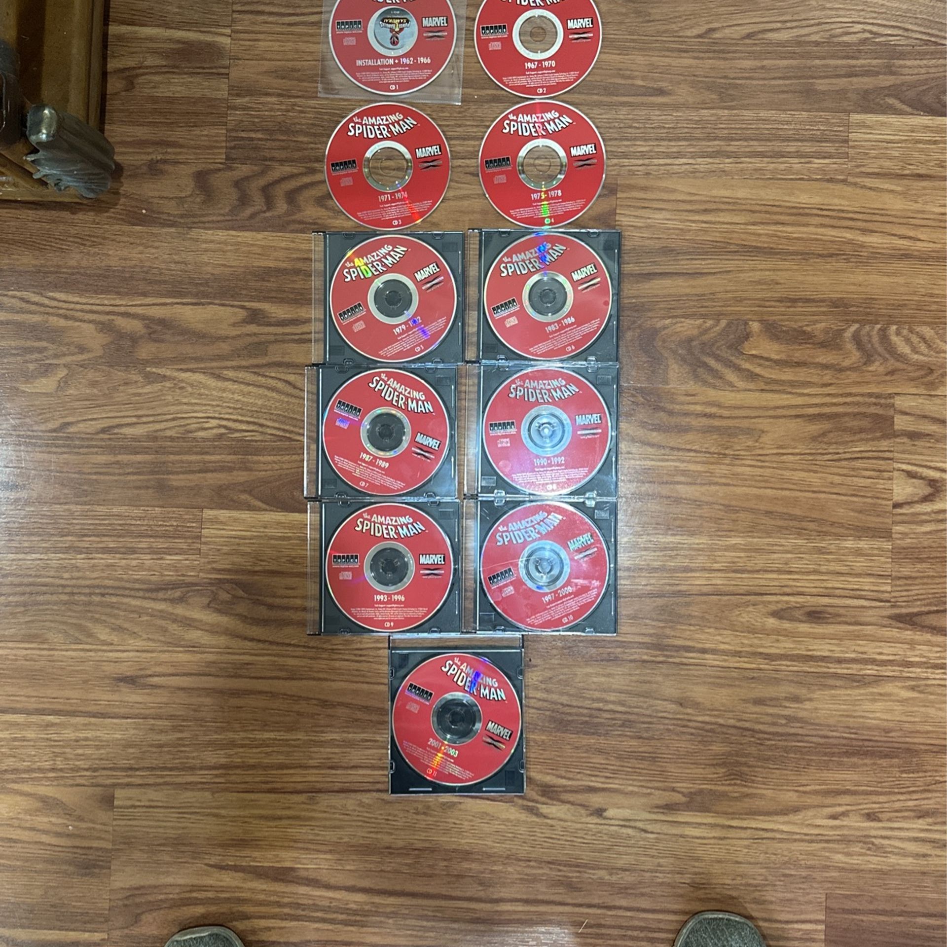 Spiderman 40 Years Of The Amazing Spiderman Complete Set 11 Cds