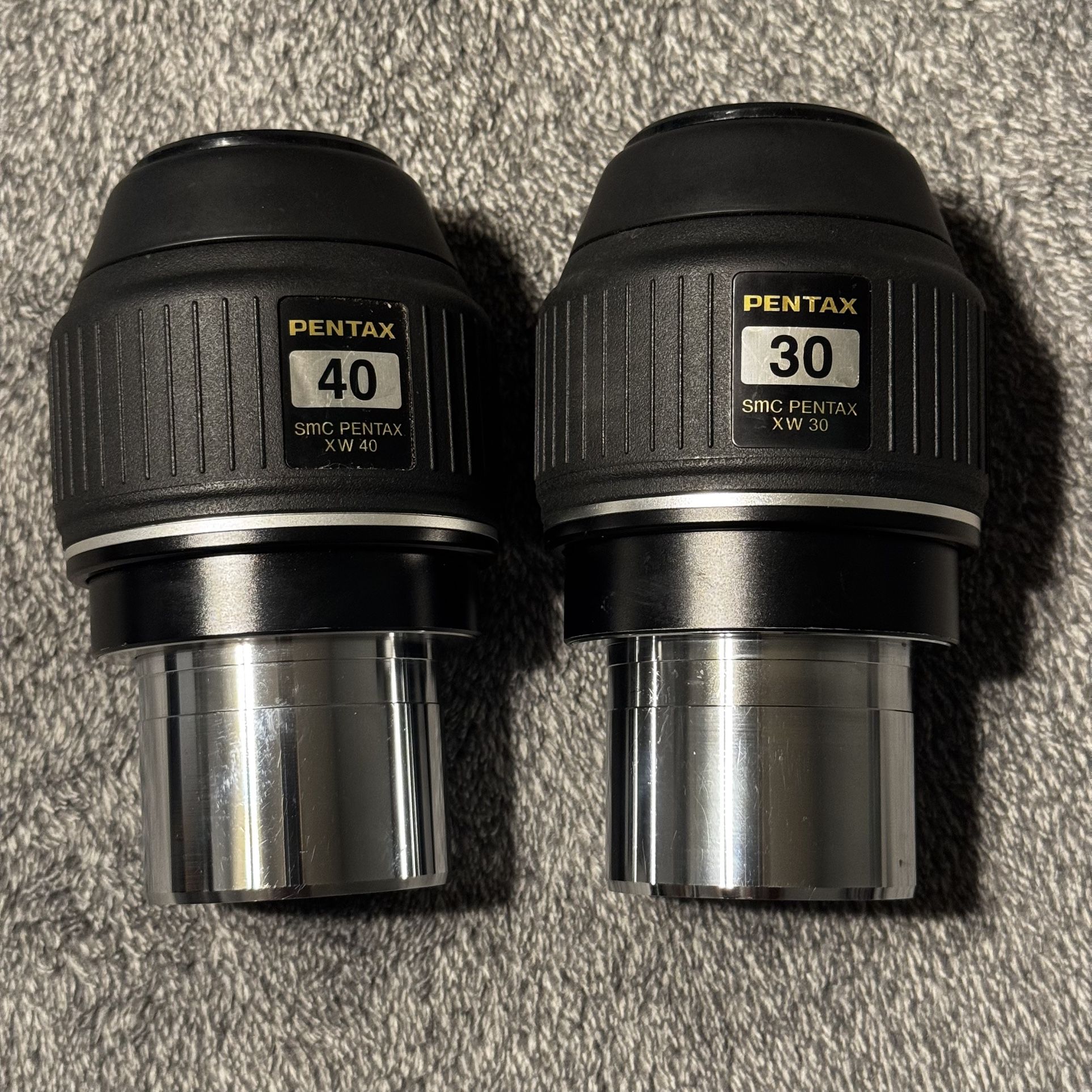 PENTAX SMC X W 40mm & X W 30mm Lenses