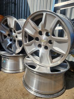 Chevy Silverado Stock Rims