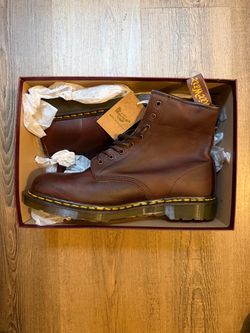 Dr. Martens Leather Lace-Up Boots