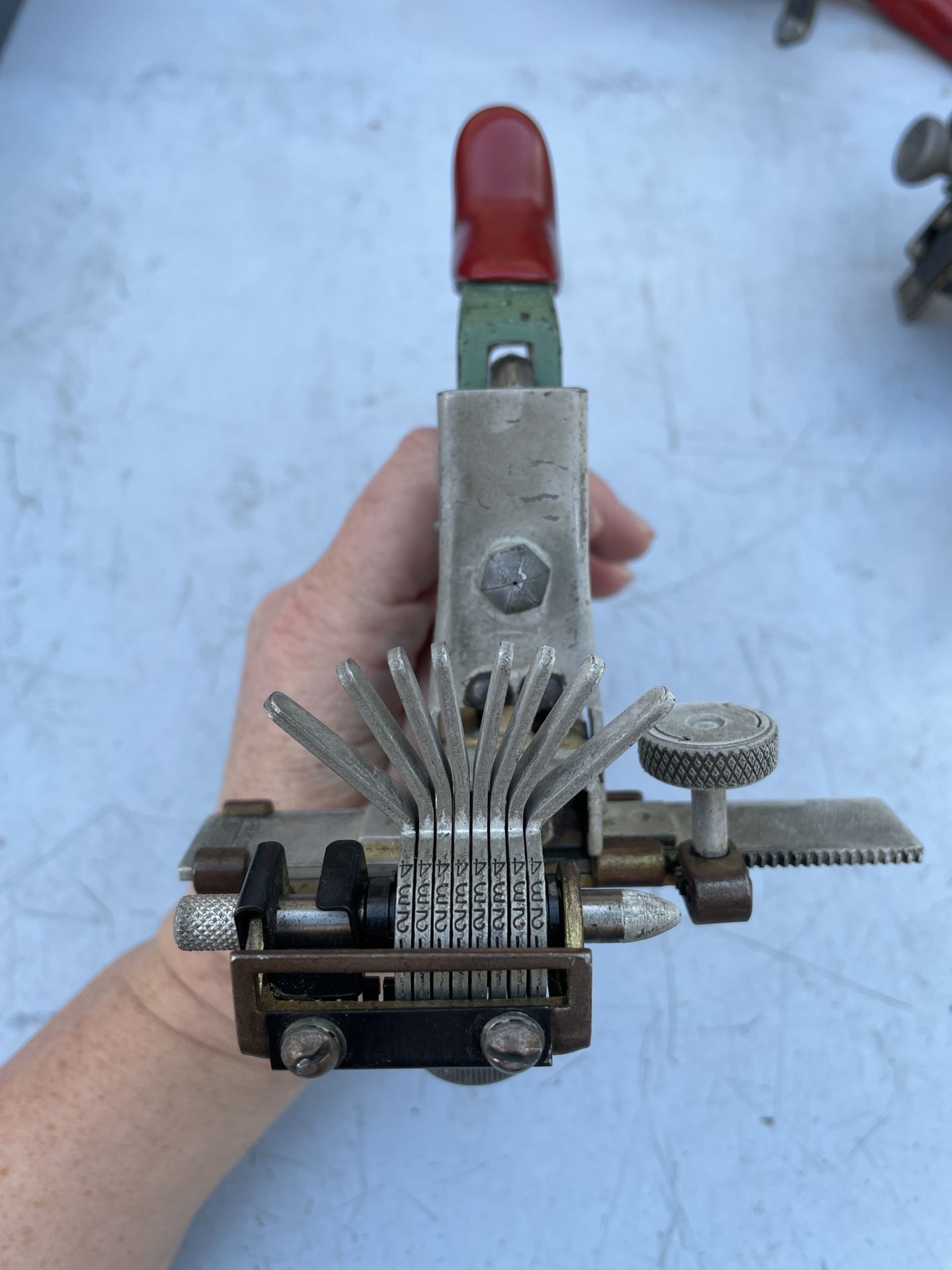 Curtis Industries Model 15 Code Key Cutter Cam-Set DC-50 Made in U.S.A for  Sale in Santa Susana, CA - OfferUp