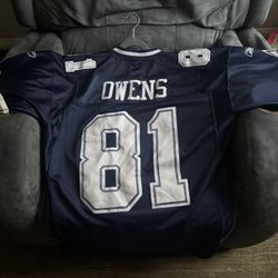 Owens 81 Cowboys Jersey 