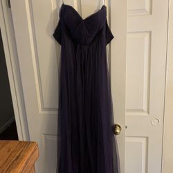 Prom Dress Purple Size 4 