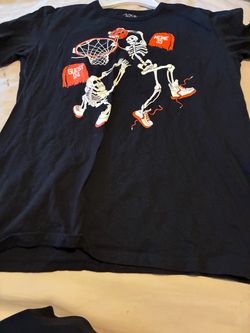 Children place boy Halloween basketball shirt