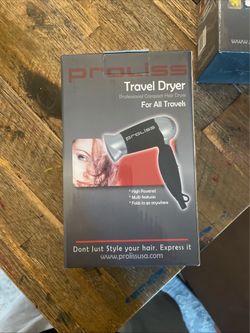 Proliss travel dryer
