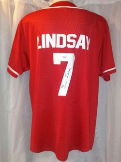 NHL Detroit Red Wings Ted Lindsay #7 Autographed Charity Event Jersey w/ COA