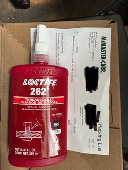 Loctite 262 250ml 8.45 Oz Expire 12/2026