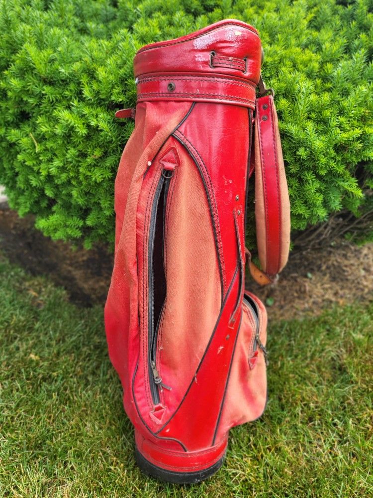 Leather Golf Bag
