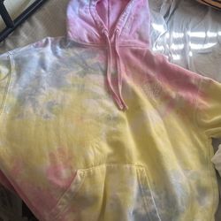 Pink Tie Dye Santa Cruz Hoodie